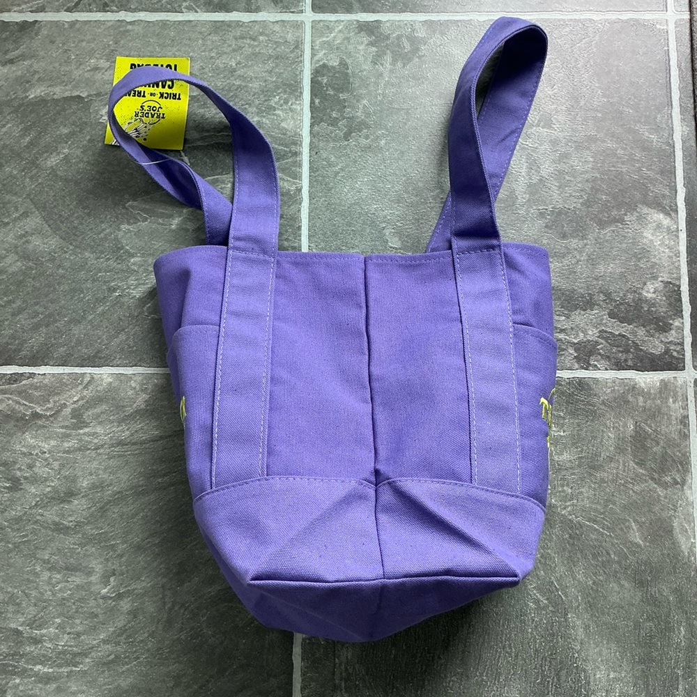 Trader Joe’s Mini Canvas Tote - Picture 4 of 5